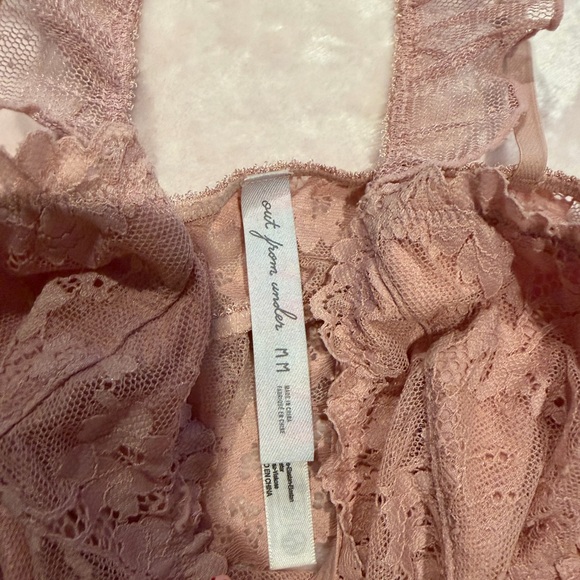 Urban Outfitters Dusty Rose Lace Bralette - Picture 4 of 5